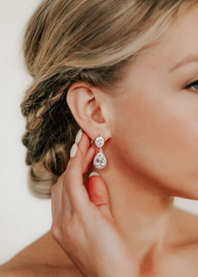 pendientes cortos gota - Imagen 2