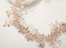 tocado ensueño Rose Gold - Imagen 2