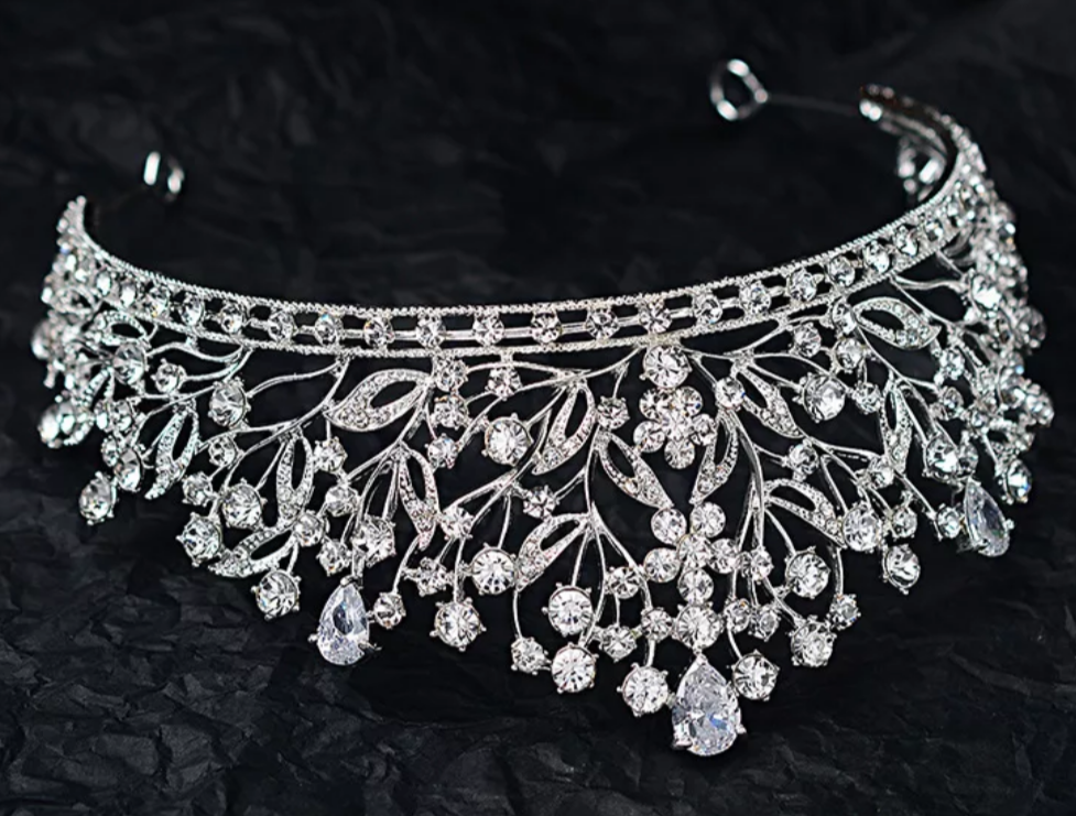 Tiara emily silver - Imagen 2