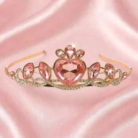 Tiara barbie pink niña
