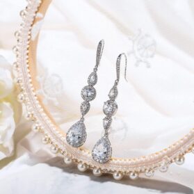 Aretes jazmin silver