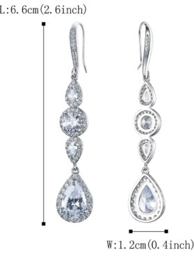 Aretes jazmin silver - Imagen 2