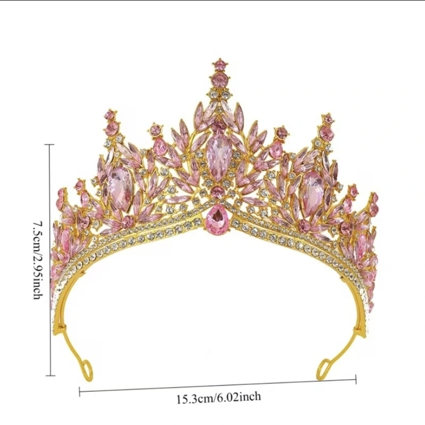 Tiara luxuury pink - Imagen 2