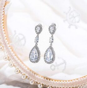 aretes moon silver