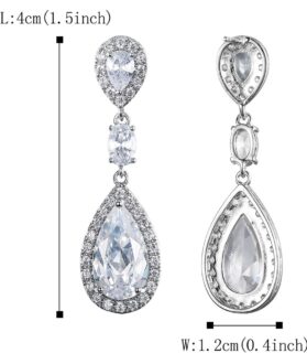 aretes moon silver - Imagen 2