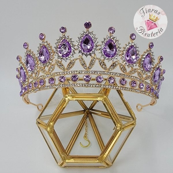 Tiara Resplandor lila
