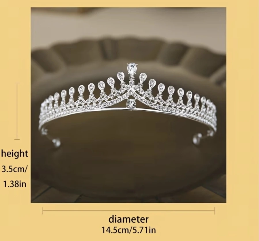 Tiara tiana silver - Imagen 4