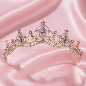 tiara lila gold