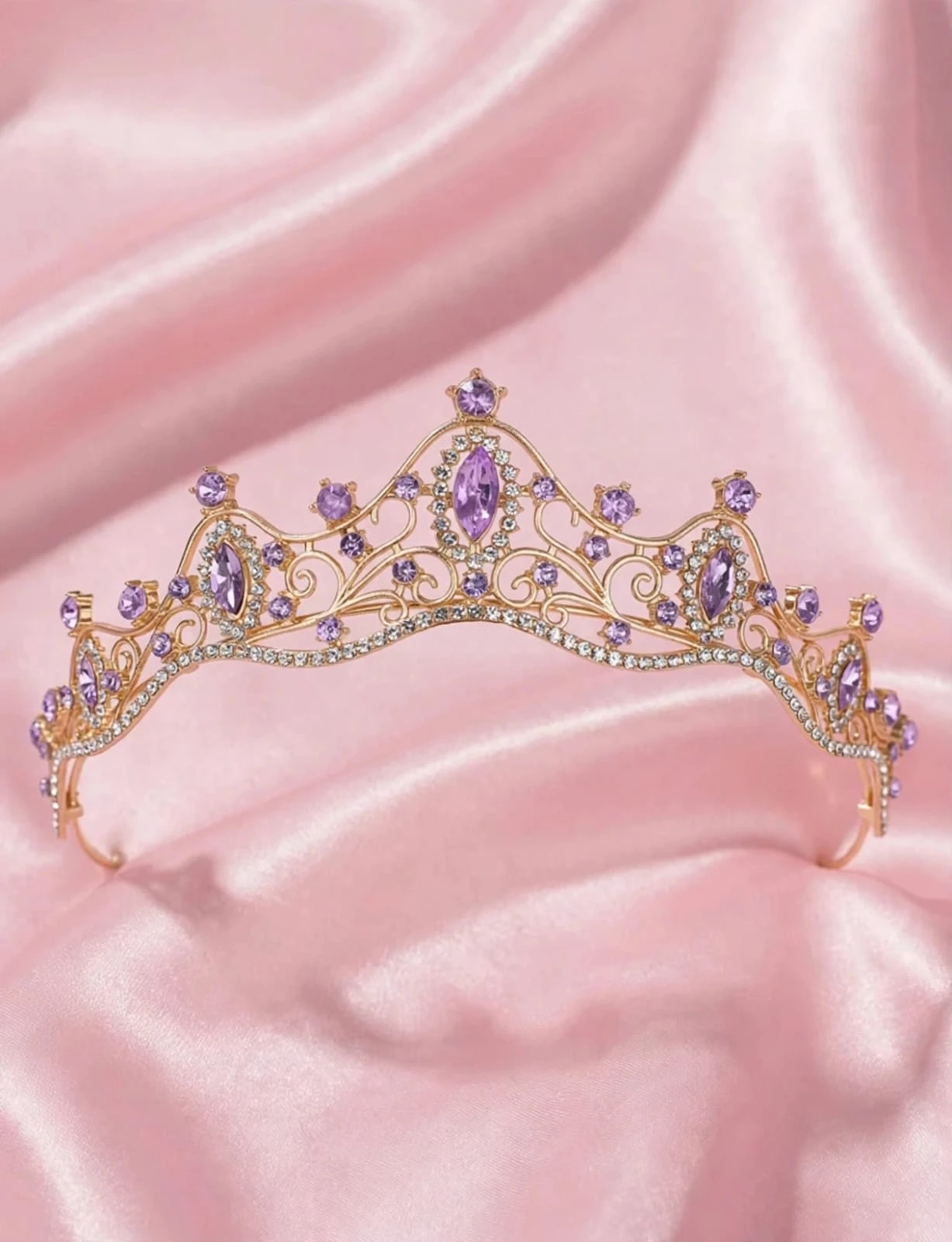 tiara lila gold