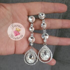 aretes delphine silver - Imagen 3