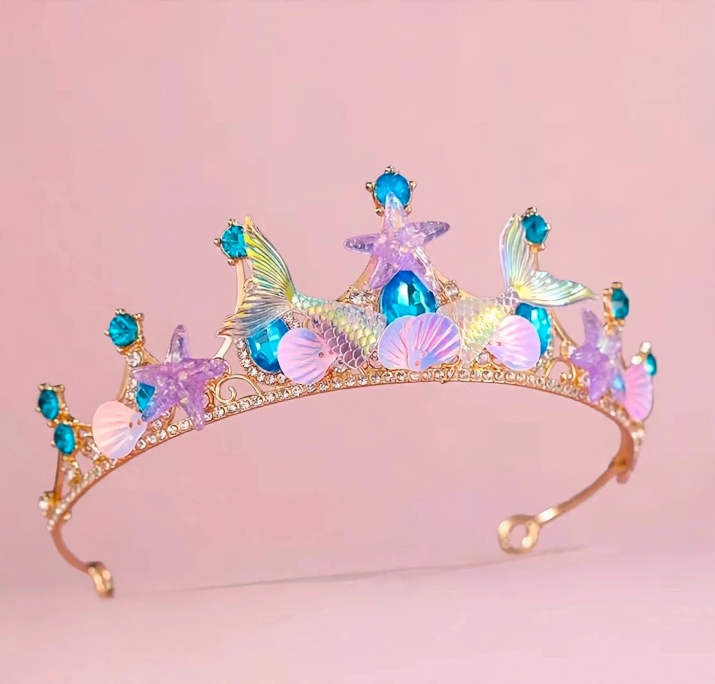 tiara sirena gold