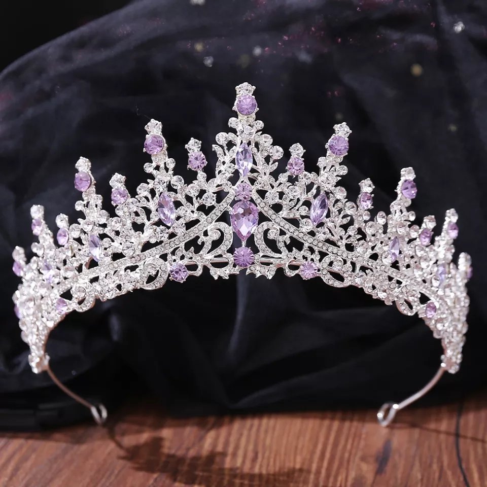 Tiara lady lila silver