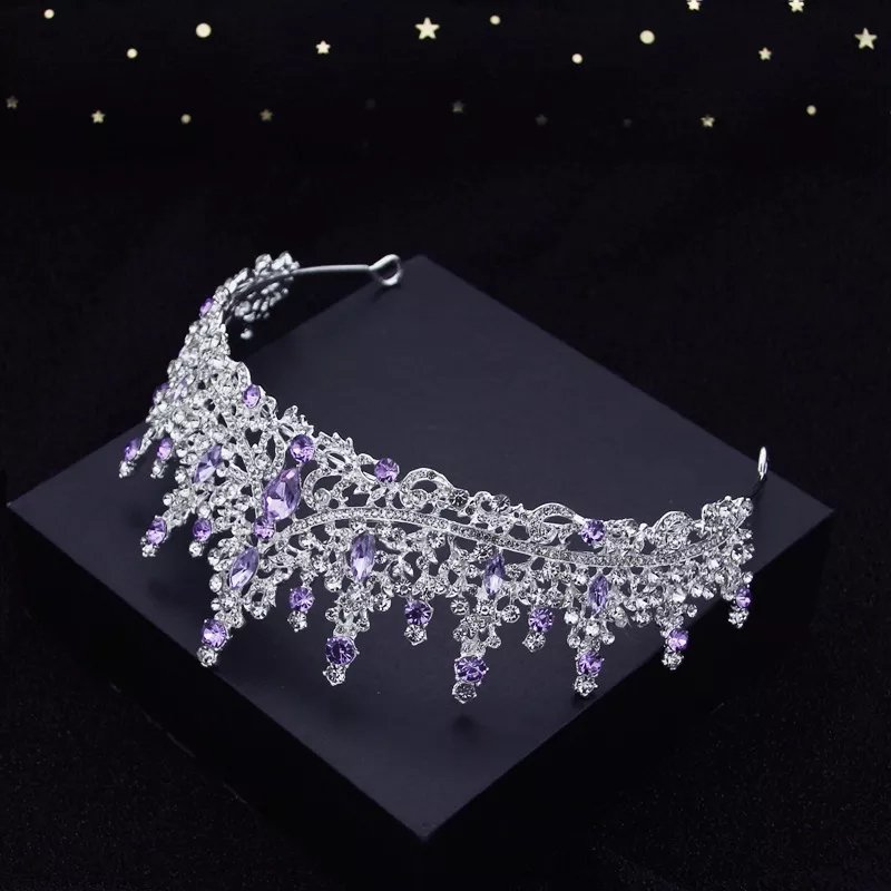 Tiara lady lila silver - Imagen 2