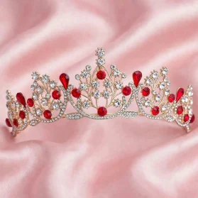 tiara bailarina rubi