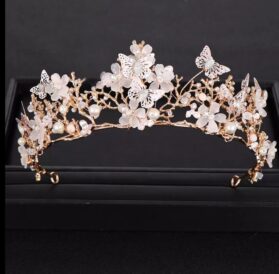tiara Mariposas Gold