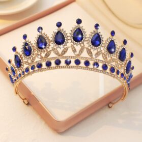 Tiara  Resplandor gold blue