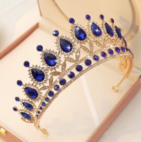Tiara  Resplandor gold blue - Imagen 2