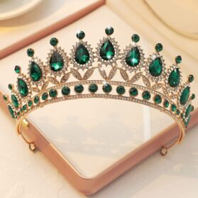 Tiara resplandor esmeralda