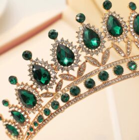 Tiara resplandor esmeralda - Imagen 3