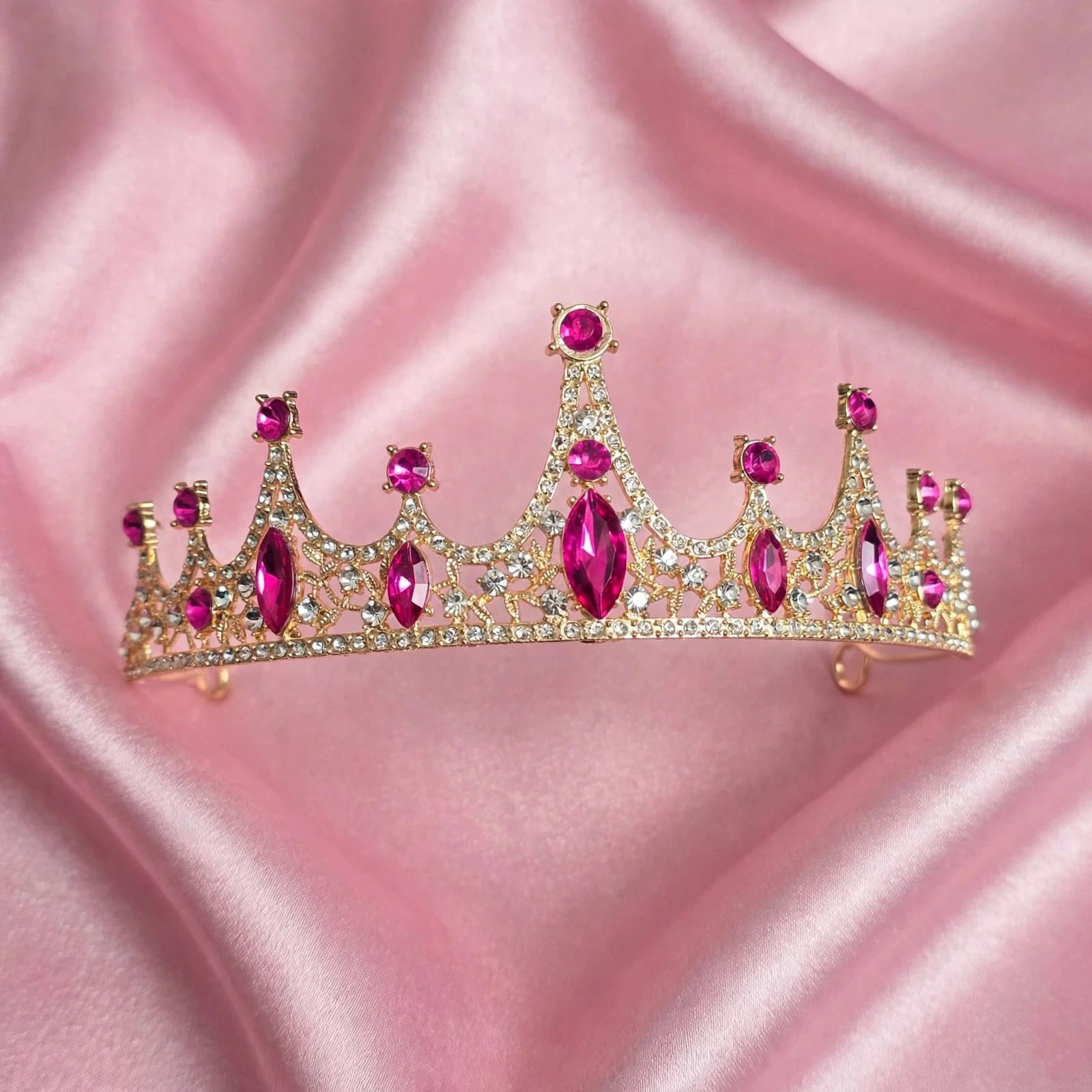 Tiara teen fucsia