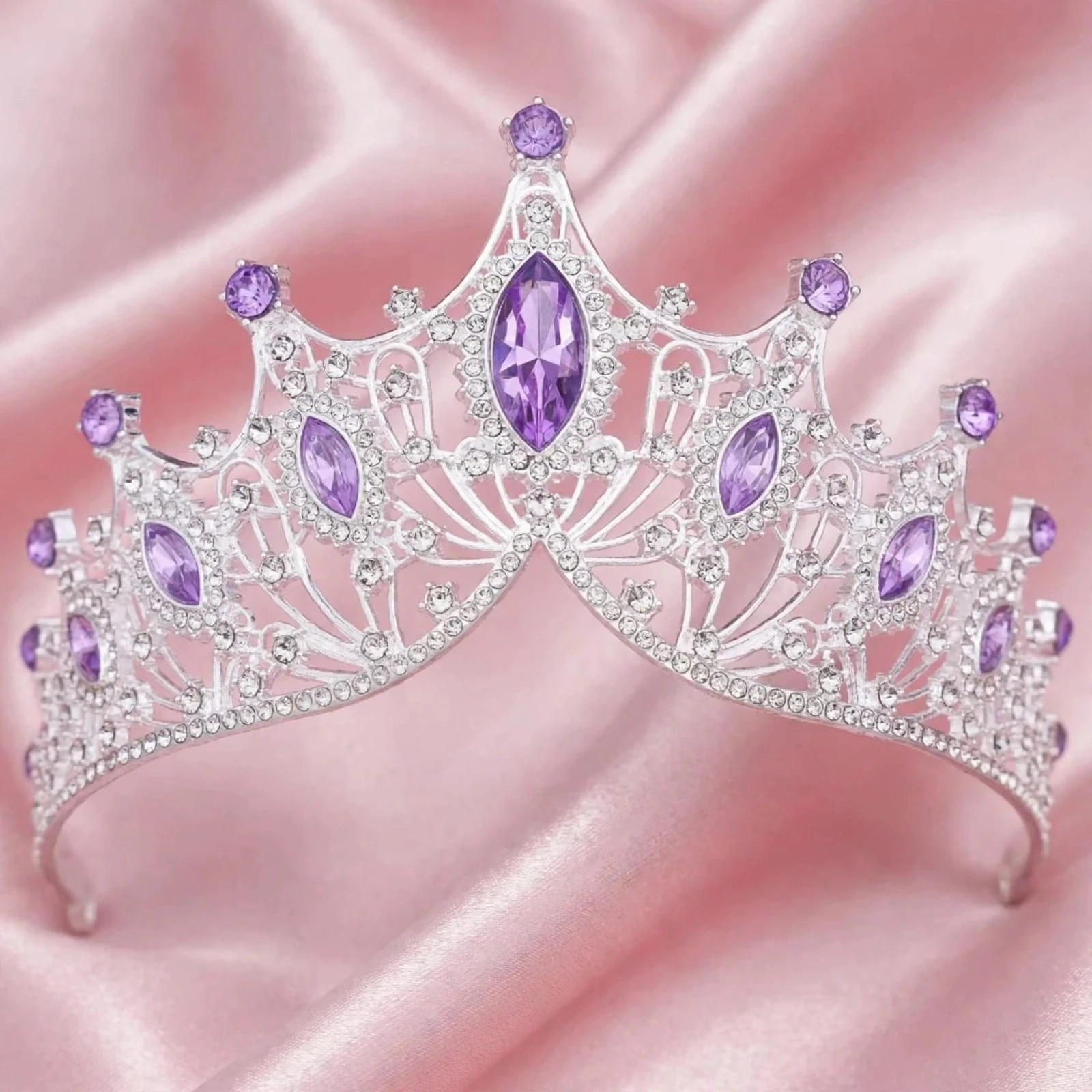 Tiara sophia lila silver
