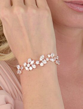 pulsera encantó oro rosa - Imagen 3