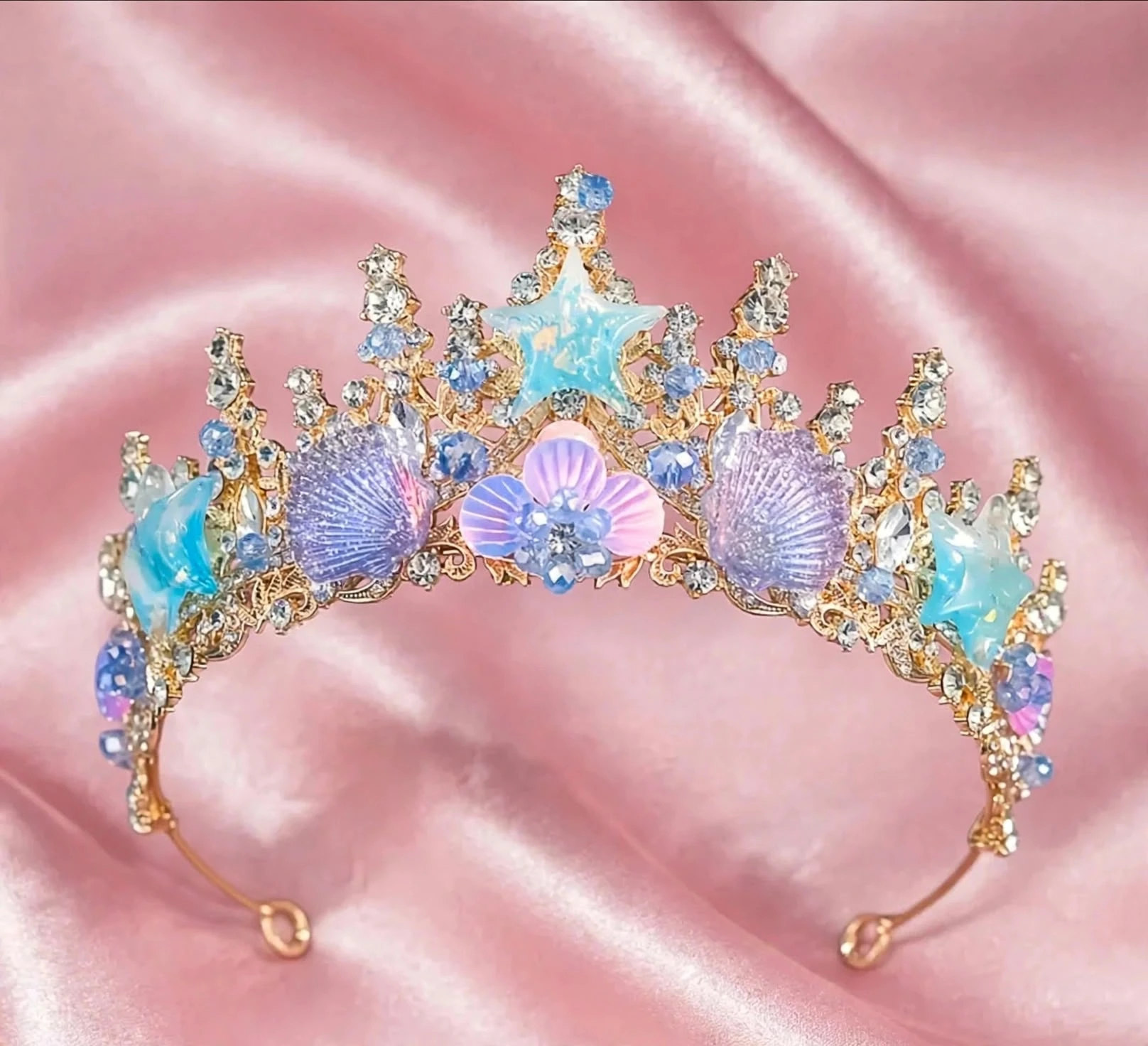 tiara sirena gold