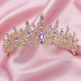 Tiara lady lila gold