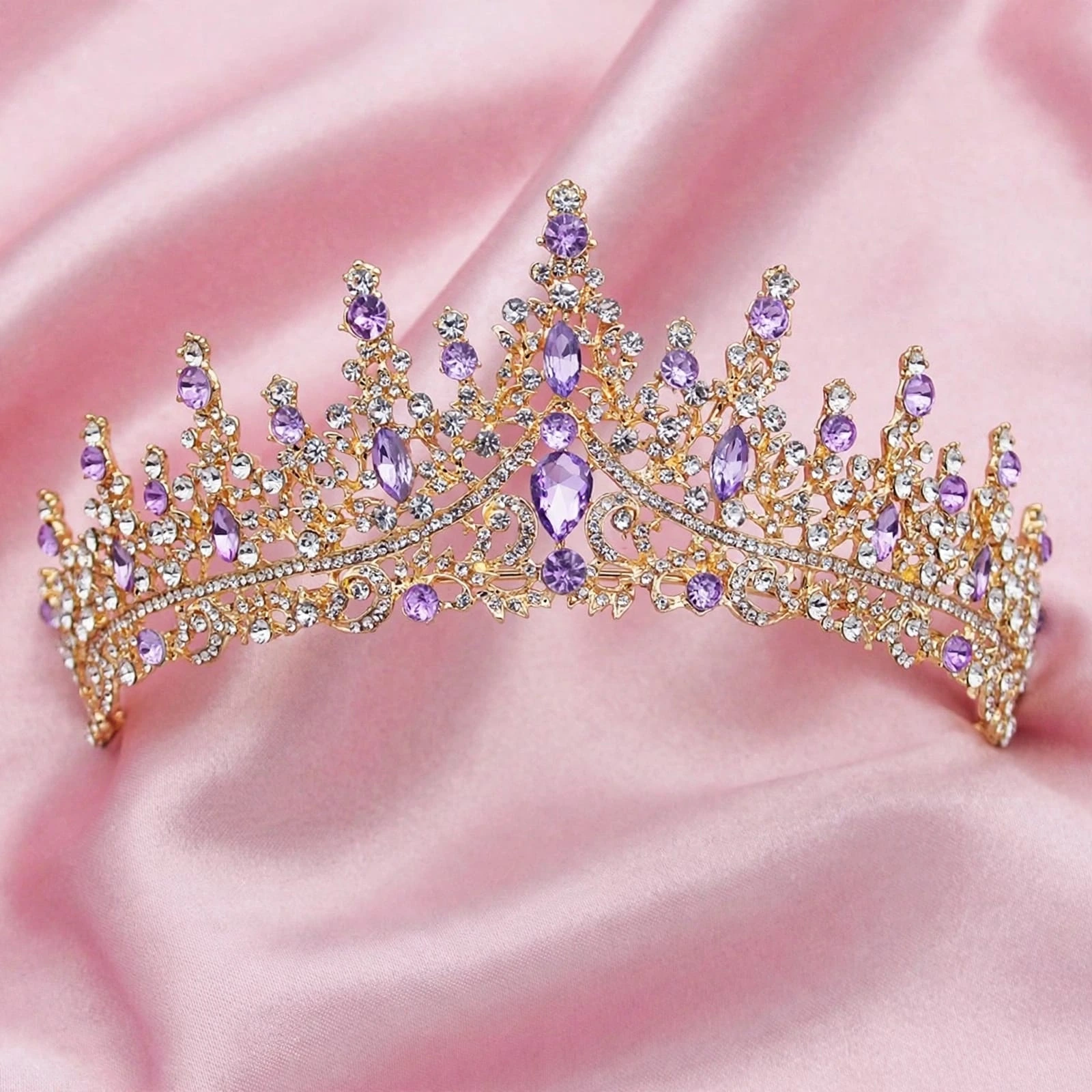 Tiara lady lila gold