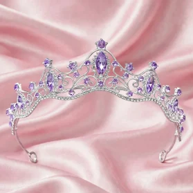 Tiara lila silver