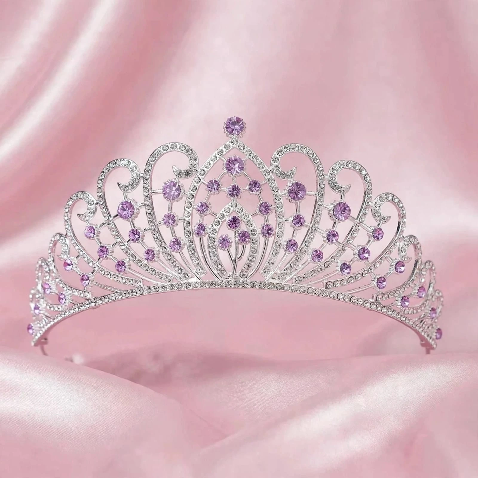 Tiara sabrina lila - Imagen 2