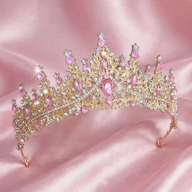Tiara lady pink gold